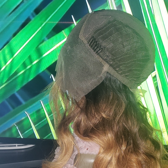 16 inch Ombre 1B/4/27 lace front Human hair wig - Picture 8 of 8